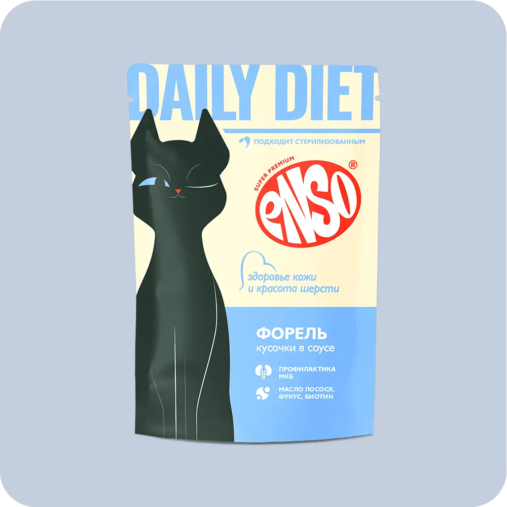 ENSO® Дейли диета кусочки в соусе с форелью