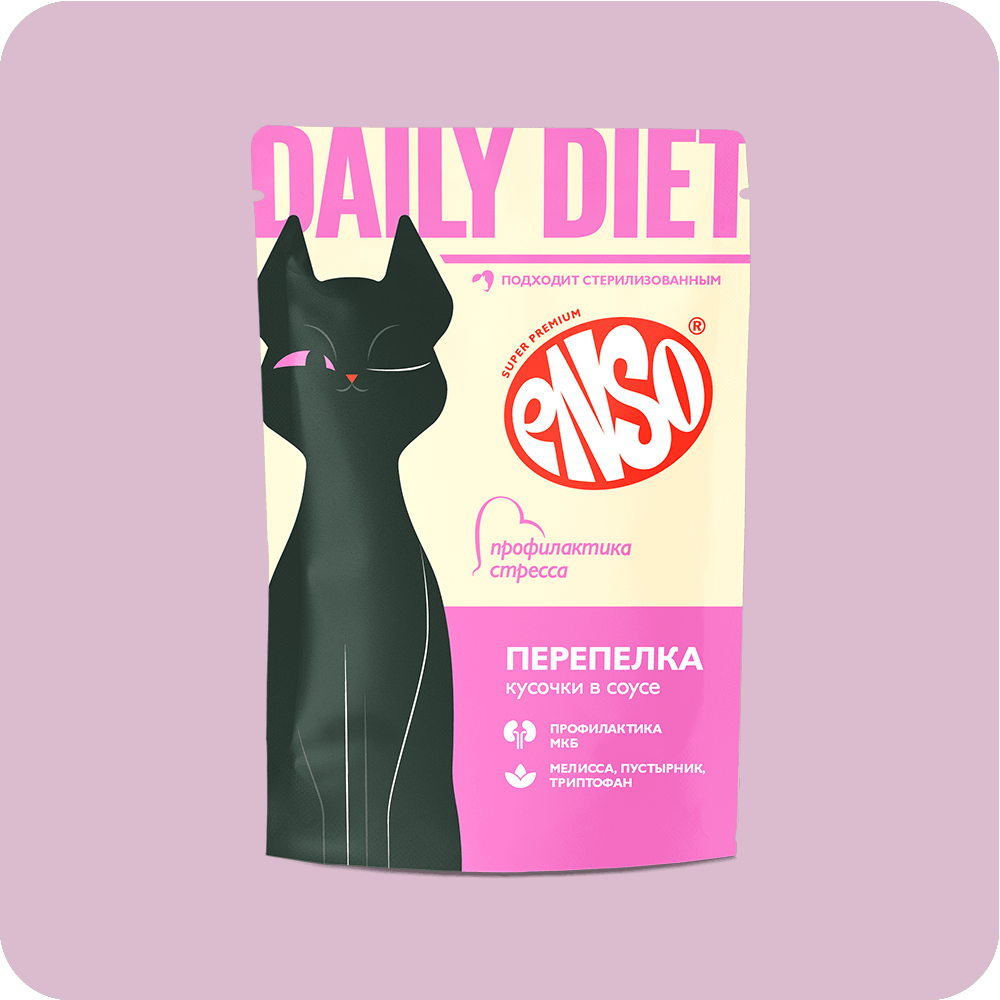 ENSO® Дейли диета кусочки в соусе с перепелкой