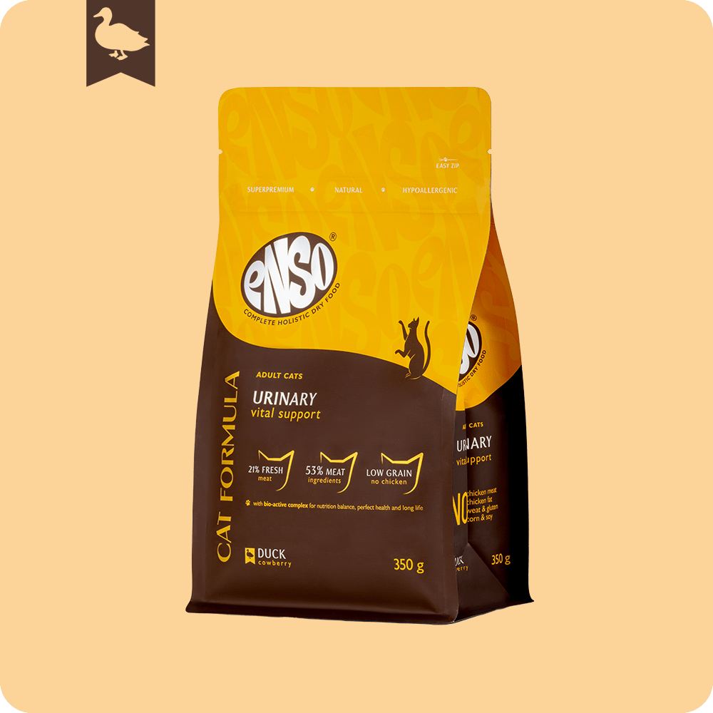 ENSO Cat Formula Urinary сухой корм для кошек для профилактики МКБ со свежей уткой