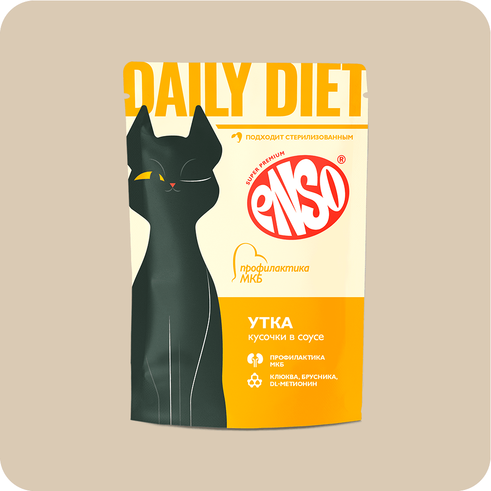 ENSO DAILY DIET кусочки в соусе с уткой