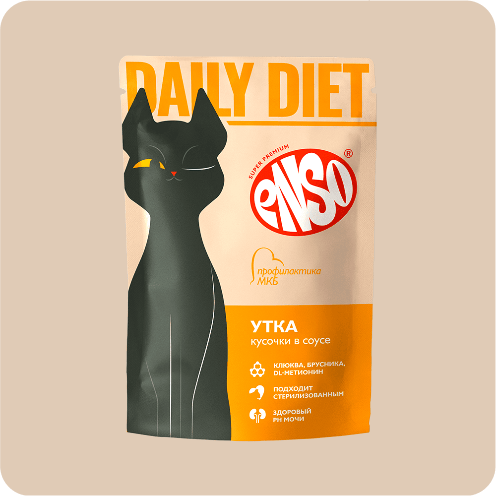 ENSO DAILY DIET кусочки в соусе с уткой